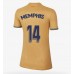Cheap Barcelona Memphis Depay #14 Away Football Shirt Women 2022-23 Short Sleeve